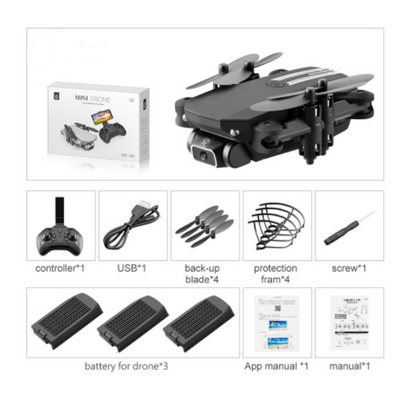 Pocket Drone 4k Quadcopter Foldable - Cheapnotic